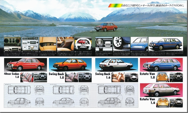 Play With LEGACY RS-昭和55年1月 ザ・ニュー レオーネ4WDシリーズ